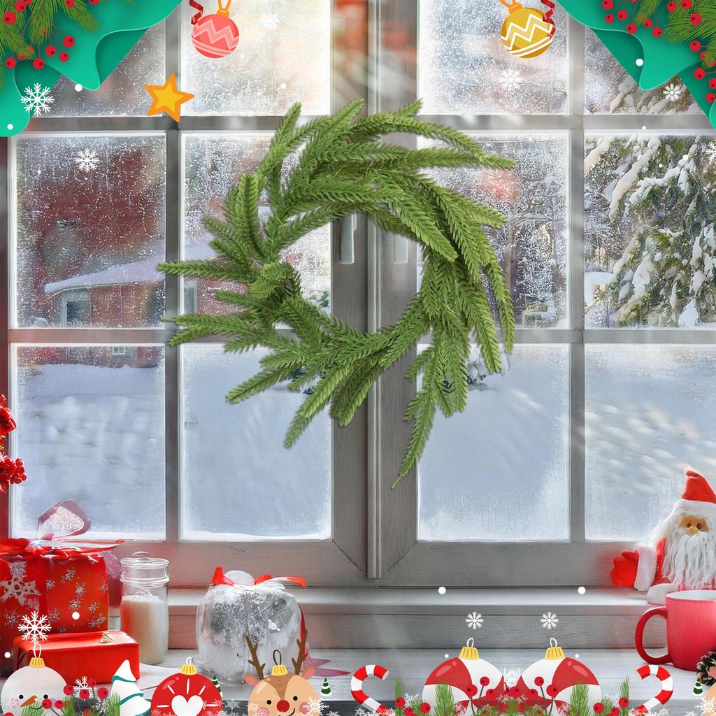 Christmas Decorations Garland Window Displays Door Hangings Venue Arrangements Christmas Wreaths Rattan Wreaths
