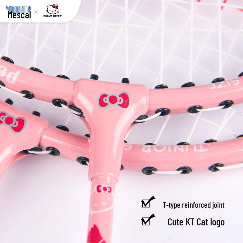 Par de Raquetas de Bádminton Hello Kitty Mesuca