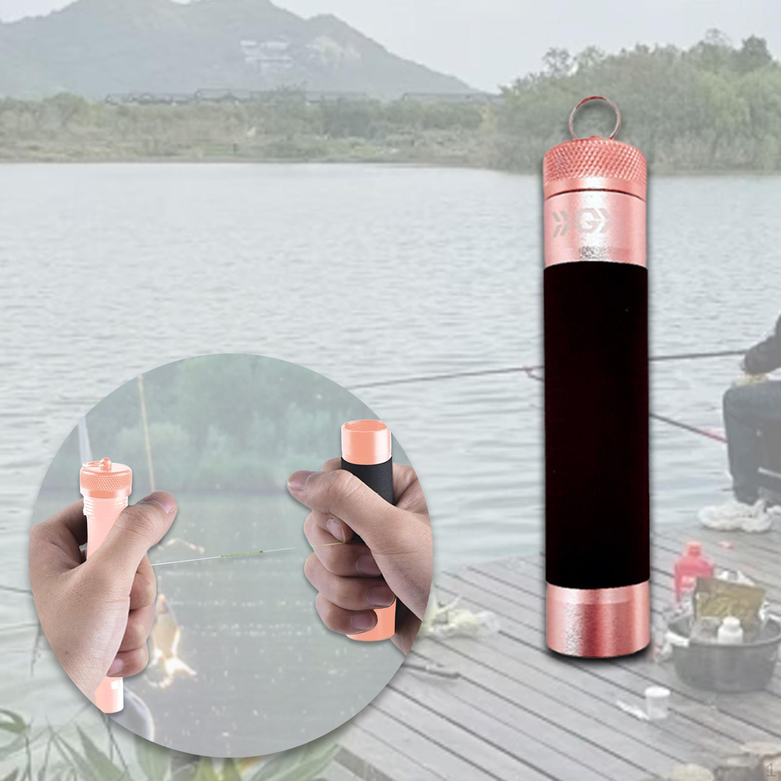 

Инструмент для затягивания рыболовных узлов Боббинодержатель Стабильный Многофункциональный Нескользящая рукоятка Подарки для мужчин женщин Крючок small