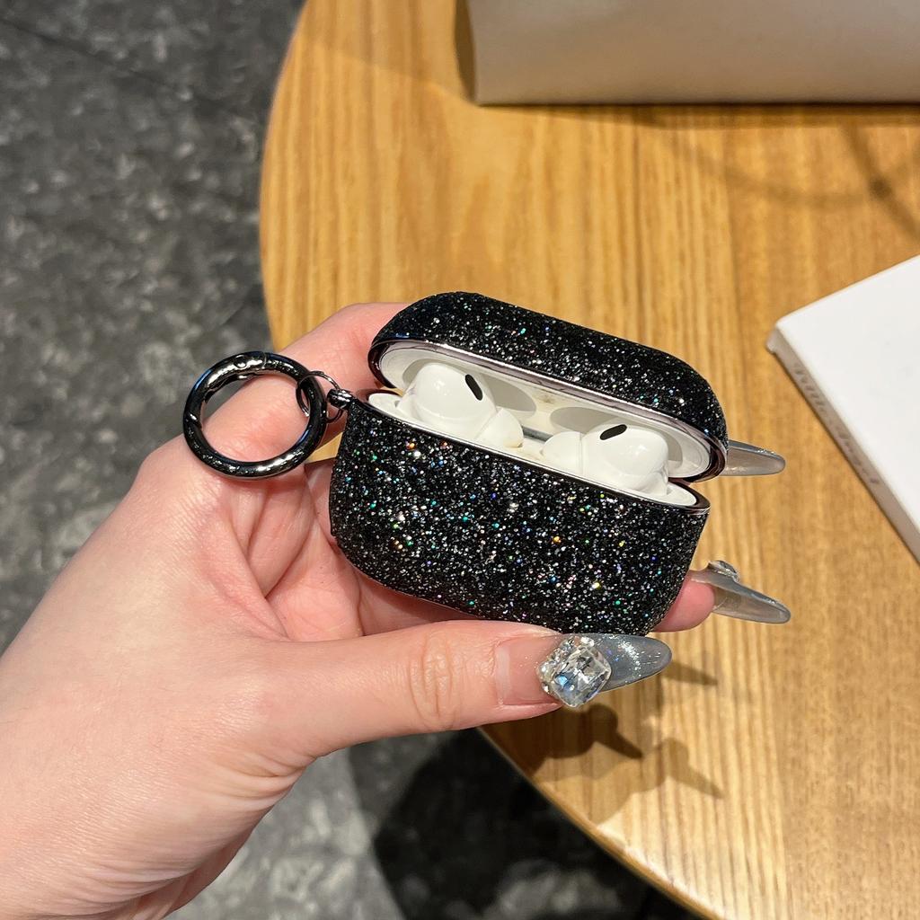 Electroplated glitter earphone case is suitable for AirPods1/1st generation all-inclusive Bluetooth earphone case Pro/Pro1.