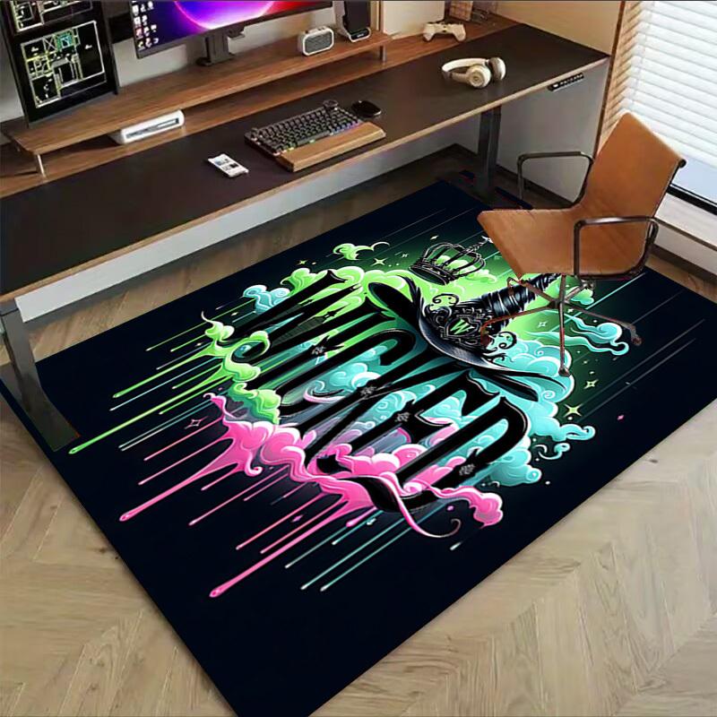 1PC Wicked Hat Extra Large Non Slip Floor carpet, Office, family, bedroom, Studio Large Area Rug Indoor Rugs