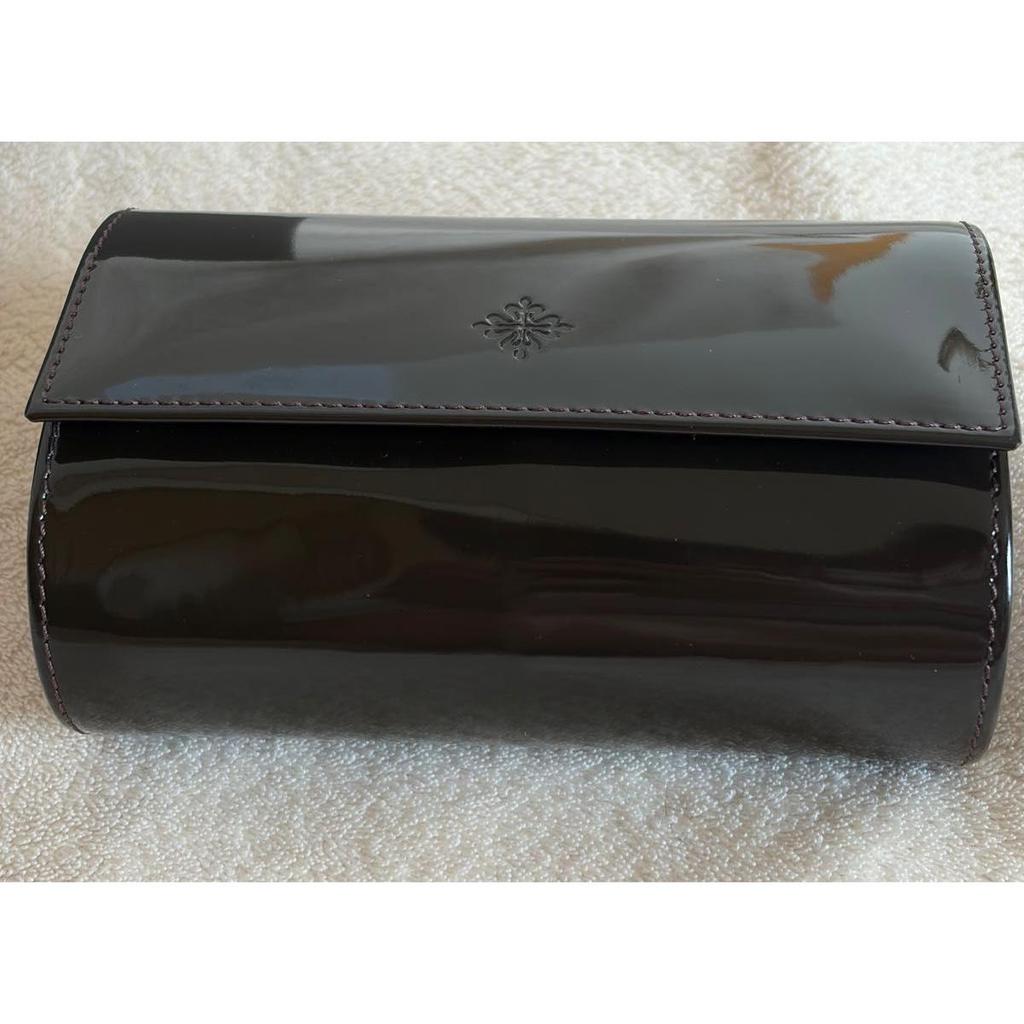 Used (Used) PATEK PHILIPPE Patek Philippe Travel Watch Case Watch Case for 2 Watches with Accessory Box