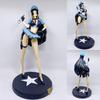 32cm figura de Anime de una pieza Boa·Hancock uniforme de policía PVC Linda figura de chica de Anime Sexy juguete Hentai modelo muñecas regalo de colección para adultos