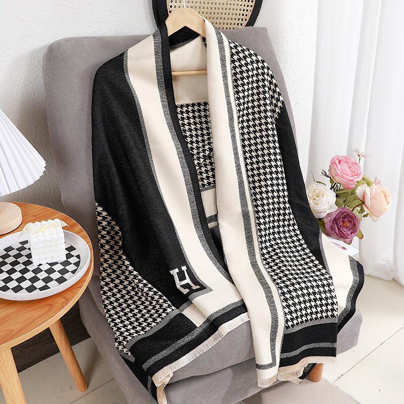 Women s Jacquard Winter Scarf and Shawl