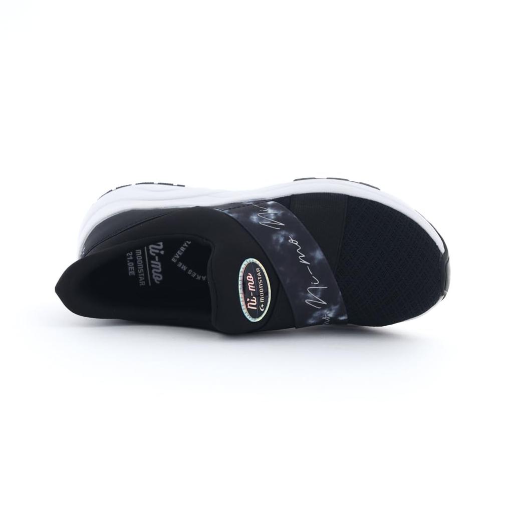 Moonstar NM J134 Sneakers for 2E Girls, Black, 21.0 cm,