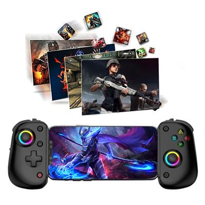 Mando de juego telescópico D8 Pro, inalámbrico, Bluetooth, con palanca de mando extensible, doble palanca y programa de macros para PS3/PS4
