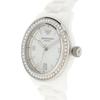 Emporio Armani Crystal Mother of Pearl White Ceramic Ladies' Watch AR1426