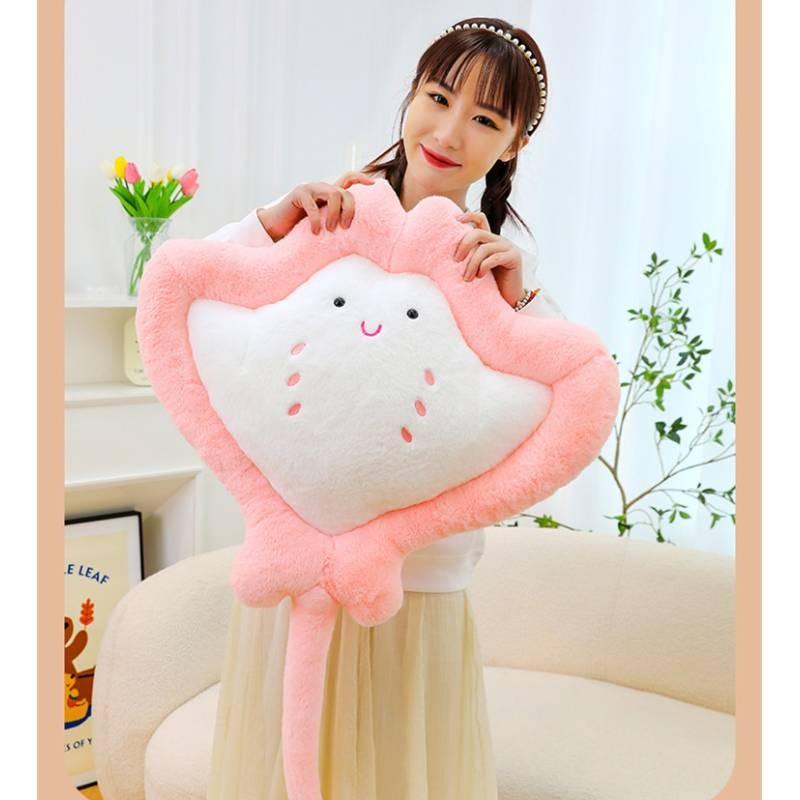 Plush Mobulidae Cartoon Toy Stuffed Pillow Doll Bedroom Decoration Gift Kids