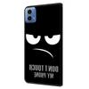 For Motorola Moto G45 5G/G34 5G Case PU Leather 3D Pattern Wallet Phone Cover with Standing Function