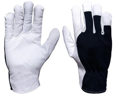 Goatskin Gloves, Strap, Safeticult Basic R9 - 12 Pairs - Rek Skrlto9