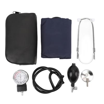 Aneroides Sphygmomanometer Manuelle Blutdruckmanschette Manuelles Kit mit Stethoskop