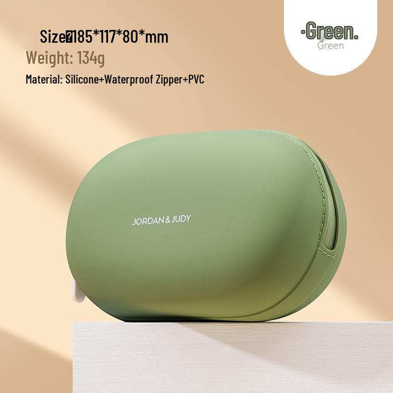 Waterproof Silicone Travel Toiletry and Makeup Bag for Men