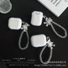 Applicable To Apple 1st Generation Earphone Case Airpodspro1 Glitter Bear Bluetooth Earphone Case 1st Generation 1st Generation Transparent