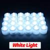 Flameless LED Electronic Candle Lights with Battery Tealight Candles Lamp Lighting for Christmas Wedding Birthday Party Decor