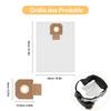Dust Bag Compatible for Bosch GAS 35 M AFC, Bosch GAS 35 L AFC, Bosch GAS 35 L SFC+, Bosch Professional Industriesauger Bag