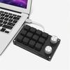 Tragbare Mini-Tastatur mit 12 Tasten, Programmierbare Tasten, Benutzerdefinierte Tastenkombinationen, USB-Tastatur