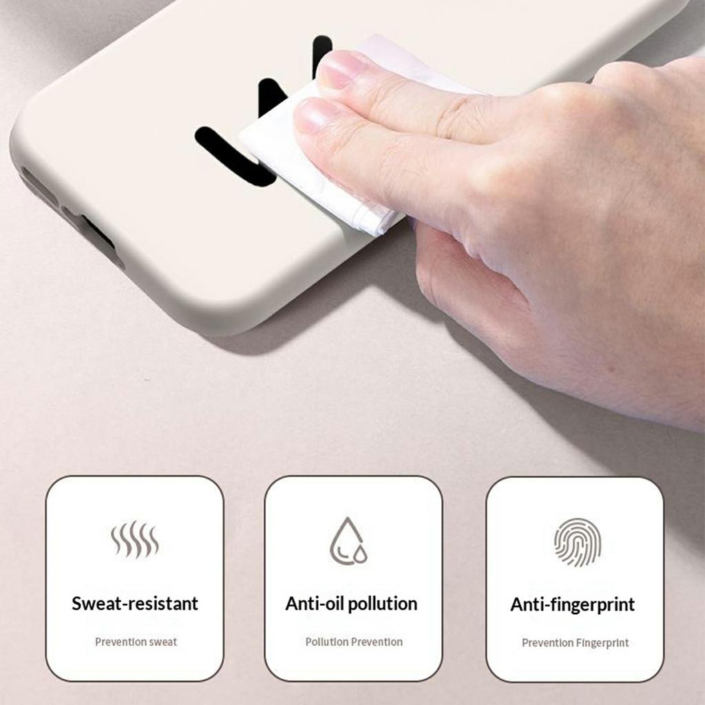 Für vivo S50 5G Hülle Hautfreundliches Flüssigsilikon + PC Handyhülle