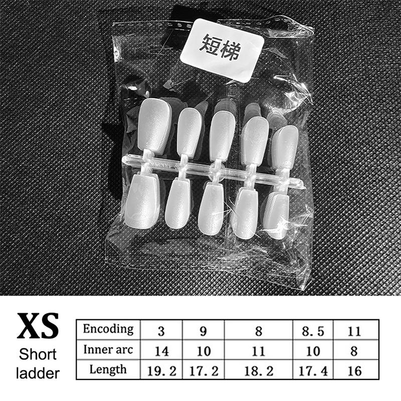 100Pcs Press On Nail Tips Full Cover Ultra-Thin False Nails Patches Gel Nails Extension System Clear Fake Nails Art Accessories