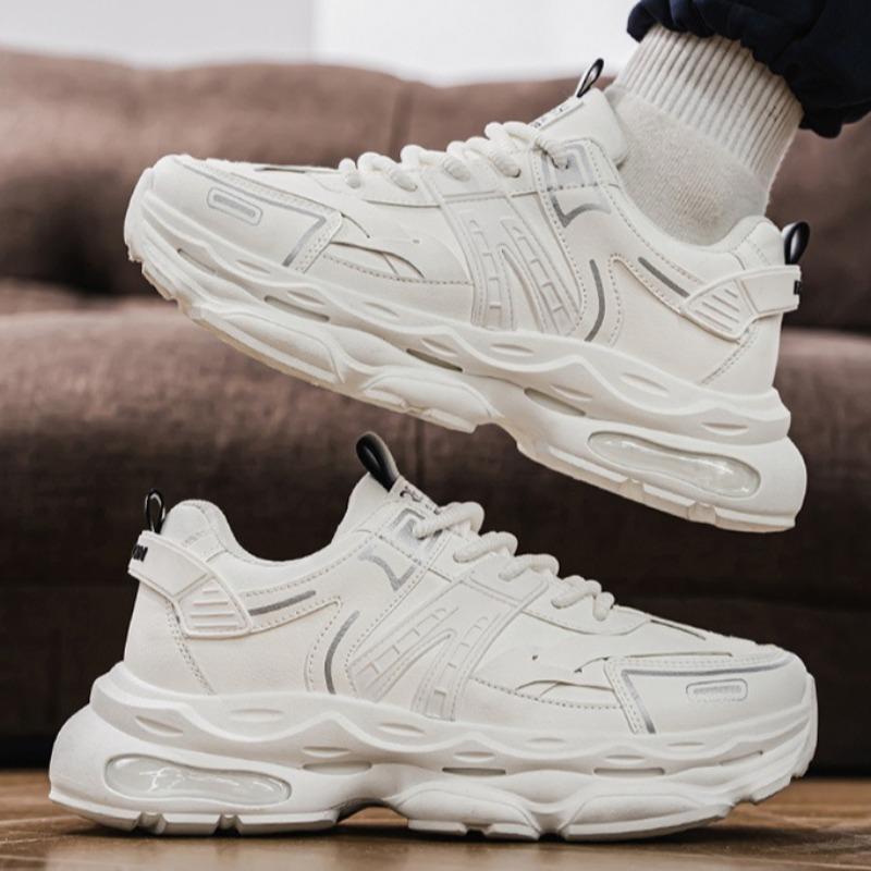 2025Designer Platform Men Casual Sport Shoes Four Season Versatile Man Comfortable Air-cushion Running Shoes Man Vulcanized Shoe