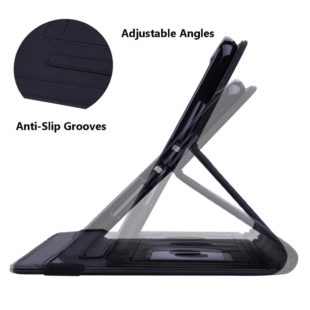 Für Lenovo Tab K10C/E10C Tablet Hülle Kartenfächer Lederhülle Blumenmuster