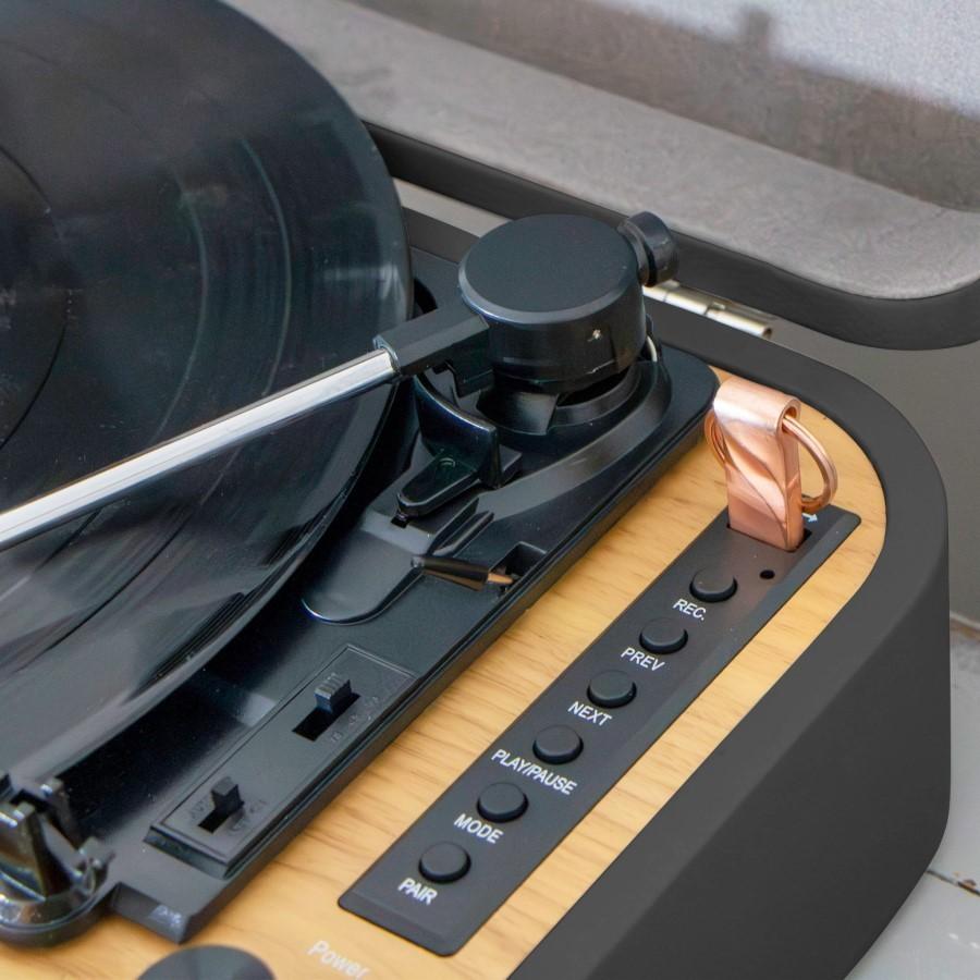 Lenco TT-116BK - gramofon z wbudowanymi głośnikami i Bluetooth, Lenco