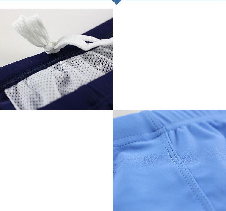 Pánské trojúhelníkové plážové plavky - Jednobarevné sportovní plavky 902