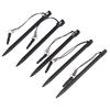 5Pcs Resistive Touch Screen Stylus Hard Tip Pen With Dust Plug Rope For Pos Mp4