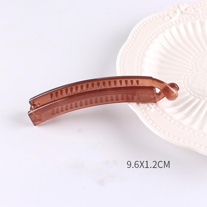 Neue Farbe Pan Haar Banane Clip Licht Luxus Stein High-End-Mode Pferdeschwanz Clip Haarschmuck Haarnadel