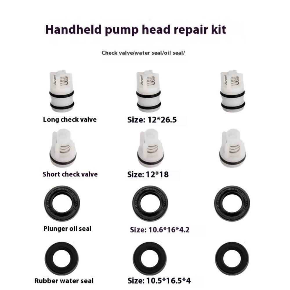 

220V Pressure Washer Repair Kit for Cleaning Machine Water Pump Accessories Triangular