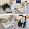 Minimalist Deli S Tote Bag With Padded Polyester Fabric And Urban Style For Commuting