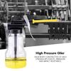Oil Can Pump Oiler,Transparent High Pressure Oiler,250cc Transparent High Pressure Oiler Lubrication Oil Can Bottle Flex Manual Oiling Gun