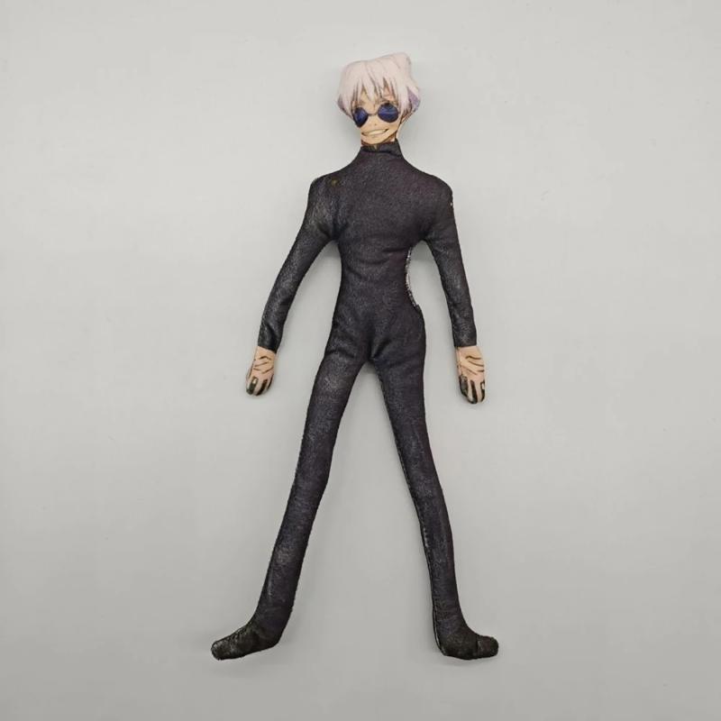 Anime Jujutsu Kaisen Gojo Satoru Itadori Yuji Cosplay Plüschtier Figur Zimmerdekoration Abstrakt Gelenkbeweglichkeit Stoffpuppe Geschenk