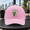 Pickleball Cartoon Pattern Baseball Cap Unisex Adjustable Duckbill Cap Lightweight Casual Outdoor Hat Multiple Colors
