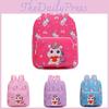 Adorable Unisex Nylon Cartoon School Backpack Breathable Modern Trendy Design