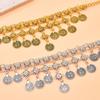 Multipurpose Vintage Coin Necklace Versatile Bohemian Style Tassel Necklace Statement Necklace For Women
