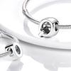 Silber 925 Alphabet-Anhänger A-Z 26 Buchstaben Feine Perlen für DIY Schmuckherstellung Geschenke für Frauen Armband