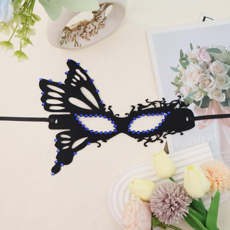 

Princess Halloween Mask With Diy Diamond Embellishments For Costume Parties BlueDiamond