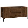 VidaXL Meuble TV Chêne marron 102x44,5x50 cm Bois d'ingénierie 819611