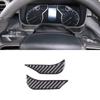 Soft Carbon Fiber Style Car Dashboard Decorative Stickers Fit For Toyota Tundra 2022-2023 Auto Interior Accessories