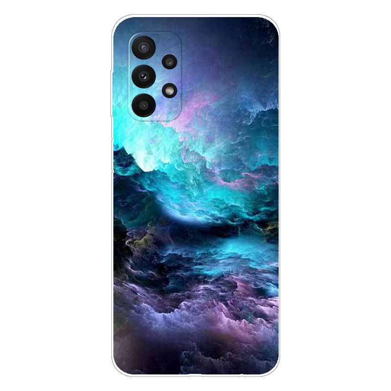 Für Samsung Galaxy A23 5G Hülle Abdeckung Weiche Silikon Rückseite Für Samsung A23 4G 6,6'' Stoßfeste Hülle Abdeckung Fundas A 23 Bemalt