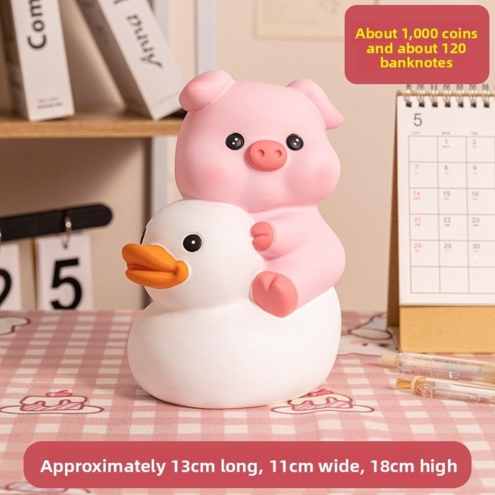 Animal Pig Vinyl Piggy Bank Vinyl Coin Saving Box Decorative Pig Money Jar  Kids Children