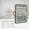 Spacious Inner Space Multifunctional Sketch Carry Pack  Art Exam Tool Storage