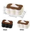 Plastic Cloud Shape Tissue Box Large Capacity Wavy Tissue Dispenser Paper Storage Holder  Bedroom