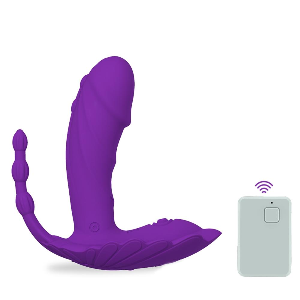 Wearable Dildo Vibrator G Spot Clitoris Stimulator Butterfly Vibrating Panties Erotic Toy Adult Toy For Women Orgasm Masturbator