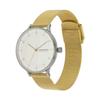 RIIS Three-Hand Two-Tone Stainless Steel Mesh Watch