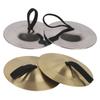 2Pcs Portable Belly Dance Cymbal Mini Finger Dial Pads Percussion Instrument  Education Props