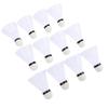 12PCS Nylon Shuttlecocks with Stability High Speed Badminton Balls for Batting Practice Training Indoor Outdoor Sports