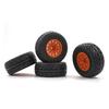 Remote Control Car Tires 4pcs Replacements for 12MM 14MM 17MM ARRMA TRX HSP Tamiya HPI Off road Vehicle Short Truck