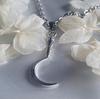 Gothic Neck Jewelry Pendant Necklace Scythe Necklace Adjustable Length Necklace Unisex Jewelry for Party Everyday Wear