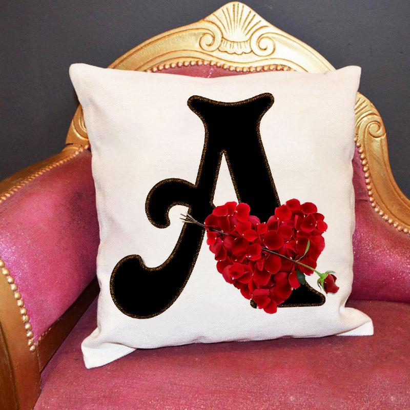 Романтичные наволочки для подушек Loves Valentine, наволочки Love You, украшение для домашнего дивана на День святого Валентина, подарок на годовщину свадьбы